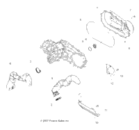 Body, Clutch Cover