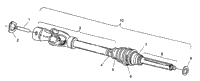 Cv Joint 6X6 350L