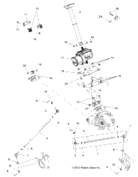 Steering, Steering Post Asm