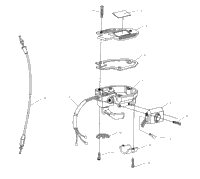 Controls Throttle Asm./Cable W958144