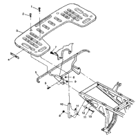 Rear Rack Mounting Xplorer 400L
