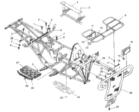 Bumper/Rack Mounting 6X6 400L U.S. , Swedish S958740 & Norwegia