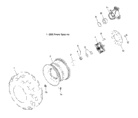 Wheels, Rear Tire & Brake Disc