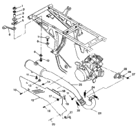 Exhaust System 4X4 350L