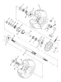 Rear Wheel Drive Assembly 250 2X4