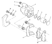 Front Brake Assembly