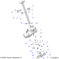 Steering, Steering Post Asm