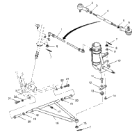 Steering/Aarm Assembly Trail Blazer