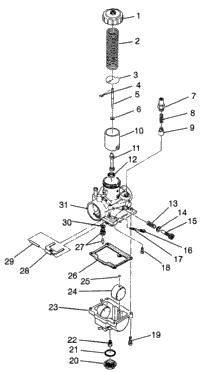 Carburetor Big Boss 6X6 400L