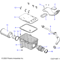 Engine, Air Intake System