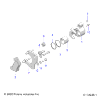 Brakes, Brake Caliper, Front