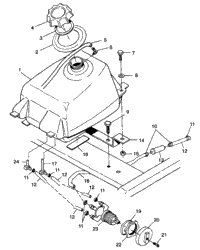 Fuel Tank Scrambler 400