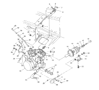 Engine Mounting Scrambler 400L