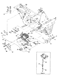 Engine & Muffler Mtg. 250 4X4 Update