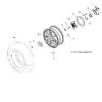 Wheels, Front & Hub A15sxe85as/Am