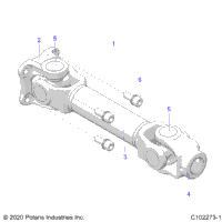 Drive Train, Prop Shaft, Rear