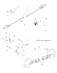 Electrical, Turn Signals, Horn And Mirrors