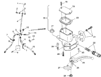 Controlsmaster Cylinder/Brake Line Xplorer 400L