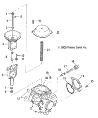 Carburetor, Upper /Ad/Af