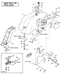 Fuel Tank Assemblytrail Boss