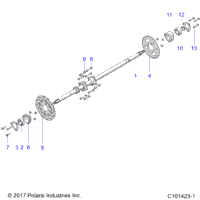 Suspension, Rear Axle