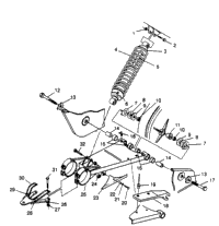 Swing Arm/Shock Mounting Magnum 2X4