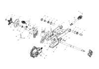 Swing Arm/Rear Gearcase Mounting