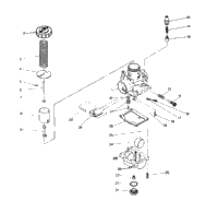 Carburetor Assembly 250 2X4 Update