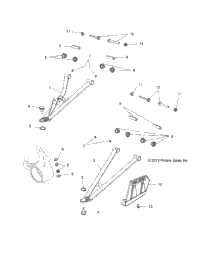 Suspension, Front Aarms