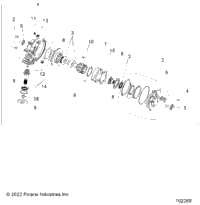 Drive Train, Front Gearcase