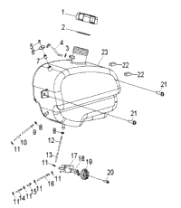 Body, Fuel Tank & Hoses