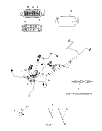 Electrical, Main Wire Harness