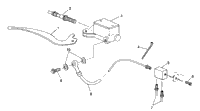 Controlsrh Master Cylinder/Brake Line 6X6 250