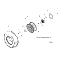 Wheels, Front Tire & Brake Disc