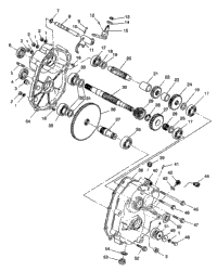 Gearcase Assembly Trail Boss