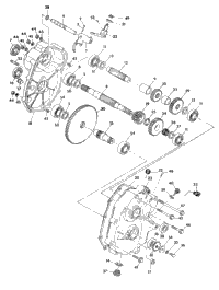 Gearcase Assembly Trail Boss