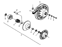 Driven Clutch Assembly Trail Blazer