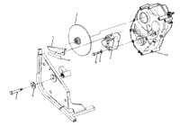 Right Hand Gearcase & Brake Mounting