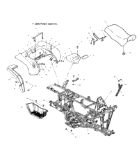 Rear Cab, Seat And Main Frame