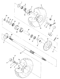 Rear Wheel Drive Assembly