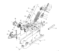 Swing Arm Weldment 6X6 400L, Swedish S948740 & Norwegian (4926812681038A)