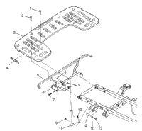 Rear Rack Mounting Xplorer 500