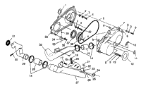 Clutch Cover 6X6 400L & 6X6 400L Norwegian N968740