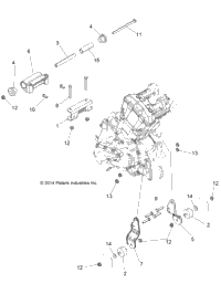 Engine, Mounting & Long Block