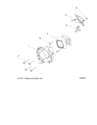 Engine, Throttle Body & Fuel Rail