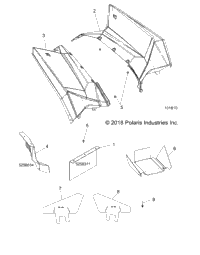 Body, Rear Cab And Heat Shields