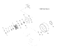 Hub, Front & Wheel, Front