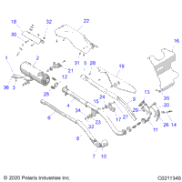 Engine, Exhaust A22shy57bl