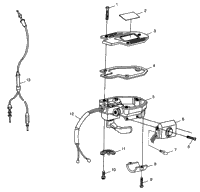 Controls Throttle Asm./Cable Xplorer 300