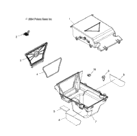 Storage Box, Rear A05mh76ac/At/Au/Aw